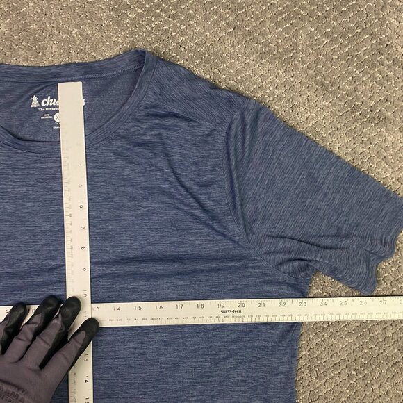 Chubbies Ultimate Tee Shirt Men's XL Blue Performance Gym Running - Picture 6 of 10